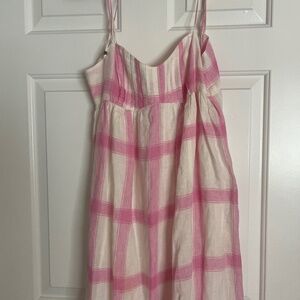 Vintage checkered sundress